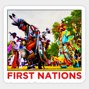 First Nations • Potawatomi, Ho-Chunk, Menominee • Native Milwaukee WI Sticker